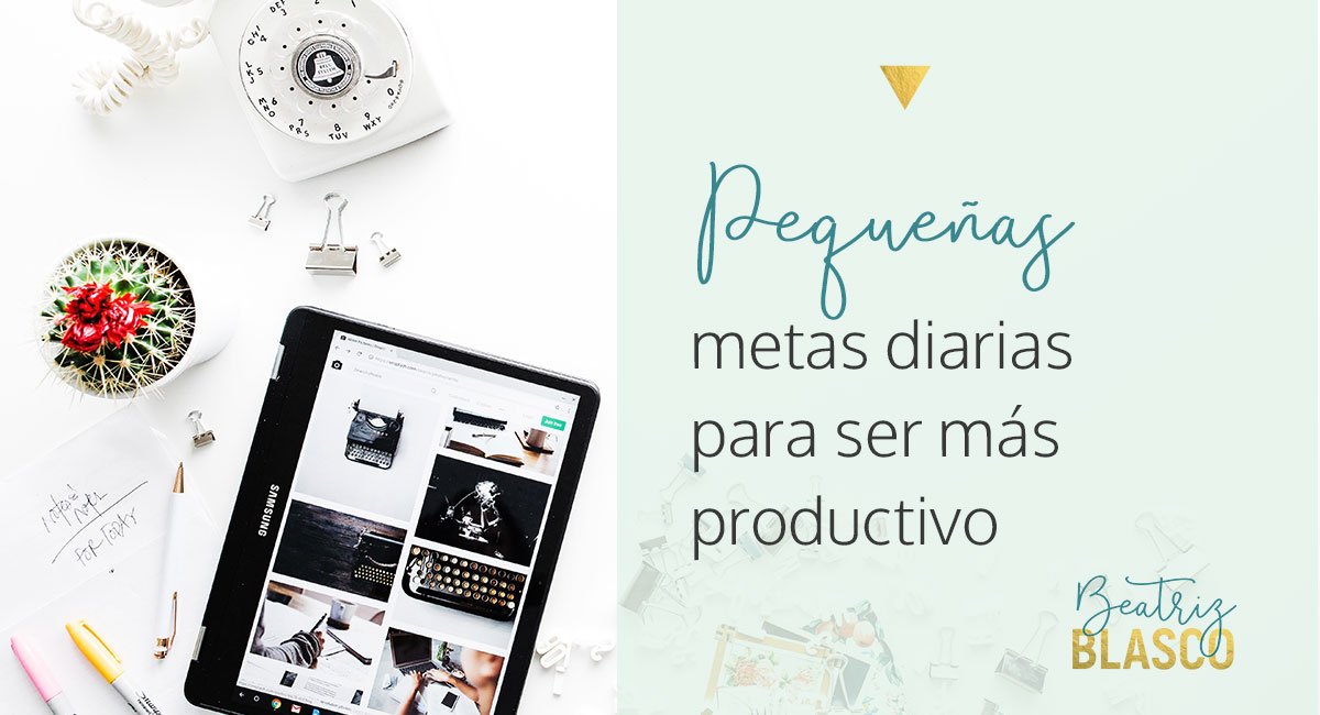 pequenas metas diarias